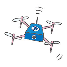 ドローンのイラスト