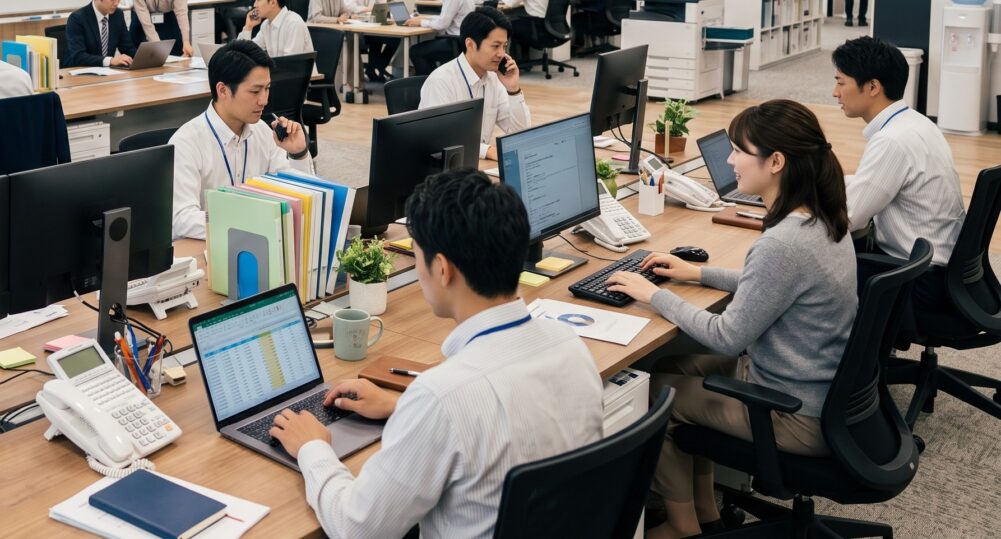 作業がしやすいようデュアルディスプレイを採用するなど、快適な業務環境づくりを心がけています。改善点も多いと思うので「こうしてほしい！」というアイディアは大歓迎です！